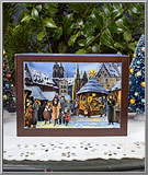 3-D Diorama Tableau Christmas cards