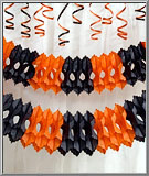 Halloween Arcade Tissue Garland