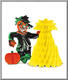 Halloween Scarecrow centerpiece decoration