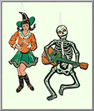 Go-Go Witch and Skeleton Dancers
