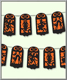 Halloween Silhouettes cutouts banner