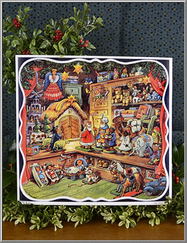 'The Christmas Toy Shop' Advent Calendar from Germany