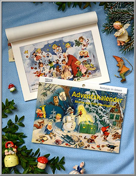 Advent Calendar Booklet 'Advent Nostalgia'