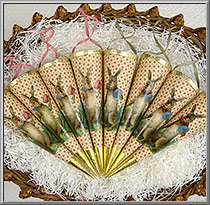 Victorian Rabbit Cornucopias