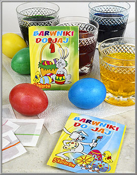 Barwniki Do Jaj - Easter Egg Dye from Poland
