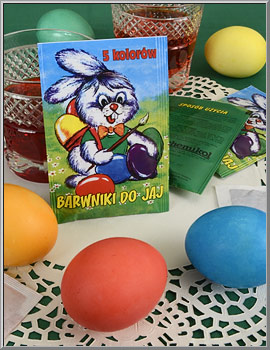 Easter Egg Dye from Poland