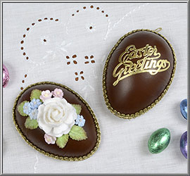 Easter egg "chocolate candy" gift box