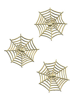 Spider in a Web Gold Dresden Trims from Germany