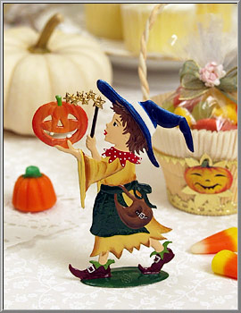Magical Little Witch art pewter flat