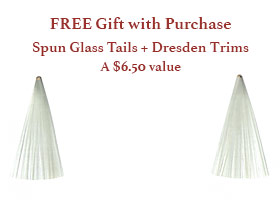 Spun Glass Bird Tails GWP