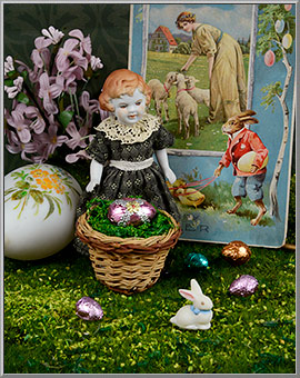 Flitter Streumaterial - fine flake green grass accents