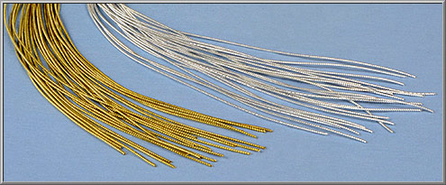Bouillon Crinkle Wires from Germany for Antique Christmas Ornament Repair