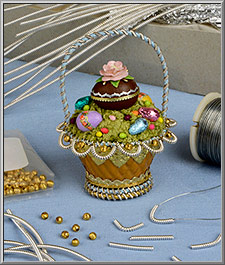 Bouillon Crinkle Wires from Germany for Antique Christmas Ornament Repair