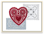 picture link to Valentine craft trims and paper lace doilies